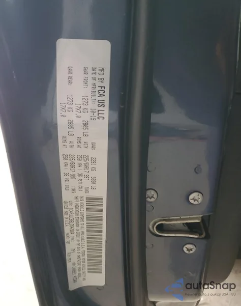 2020 Jeep Cherokee Latitude from USA, damaged, VIN 1C4PJLCB8LD542664